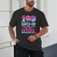 Happy 100 Days Of School Game Day Baseball Ice Cream Drip Unisex T-Shirt Happy 100 Days Of School Game Day Baseball Ice Cream Drip Unisex T-Shirt