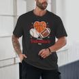Happy Valentine’s Basketball Football Valentine Baseball Unisex T-Shirt Happy Valentine’s Basketball Football Valentine Baseball Unisex T-Shirt