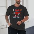 Heart Love Baseball Valentine Outfit Men Boy Unisex T-Shirt Heart Love Baseball Valentine Outfit Men Boy Unisex T-Shirt