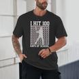 I Hit 100 Days Of School Boys Kids 100th Day Balls Baseball Unisex T-Shirt I Hit 100 Days Of School Boys Kids 100th Day Balls Baseball Unisex T-Shirt