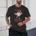 Hit Hard Run Fast Turn Left Baseball Player Unisex T-Shirt Hit Hard Run Fast Turn Left Baseball Player Unisex T-Shirt