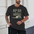 HUGvyn 6733 Days Of School Baseball 100 Days Camo Cap Boys Unisex T-Shirt