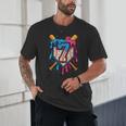 HUGvyn 7th Birthday Baseball Ice Cream Drip Number 7 Kid Boy Unisex T-Shirt HUGvyn 7th Birthday Baseball Ice Cream Drip Number 7 Kid Boy Unisex T-Shirt