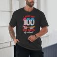 HUGvyn I Just Hit 100 Days Of School Baseball Ice Cream Boys Unisex T-Shirt HUGvyn I Just Hit 100 Days Of School Baseball Ice Cream Boys Unisex T-Shirt