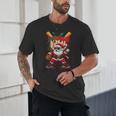 HUGvyn Santa Playing Baseball Ice Cream Drip Christmas Boys Unisex T-Shirt HUGvyn Santa Playing Baseball Ice Cream Drip Christmas Boys Unisex T-Shirt