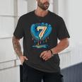 Ice Cream Baseball Glove 7th Birthday Edition Unisex T-Shirt Ice Cream Baseball Glove 7th Birthday Edition Unisex T-Shirt