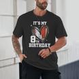 It's My 8th Birthday Baseball Football Heart 8 Year Old Unisex T-Shirt