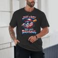Just A Boy Who Loves Baseball Patriotic Drip For Youth Boys Unisex T-Shirt Just A Boy Who Loves Baseball Patriotic Drip For Youth Boys Unisex T-Shirt