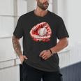 Kid Drip Ice Cream Baseball Heart Catcher Valentines Day Boy Unisex T-Shirt Kid Drip Ice Cream Baseball Heart Catcher Valentines Day Boy Unisex T-Shirt