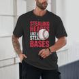 Kids Stealing Hearts Like I Steal Bases Cute Baseball Boys Unisex T-Shirt Kids Stealing Hearts Like I Steal Bases Cute Baseball Boys Unisex T-Shirt