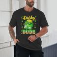 Lucky Dude Drip Baseball Shamrock St Patrick Men Boy Youth Unisex T-Shirt Lucky Dude Drip Baseball Shamrock St Patrick Men Boy Youth Unisex T-Shirt