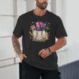 Mardi Gras Baseball Jester Hat Fleur De Lis Boys Girls Kids Unisex T-Shirt