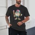 Melted Ice-Cream Baseball Mascot Pastel Pop Unisex T-Shirt Melted Ice-Cream Baseball Mascot Pastel Pop Unisex T-Shirt