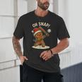 Oh Snap Gingerbreadman Baseball Christmas Men Boys Toddlers Unisex T-Shirt Oh Snap Gingerbreadman Baseball Christmas Men Boys Toddlers Unisex T-Shirt