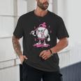 Pink Ribbon Baseball Breast Cancer Awareness Unisex T-Shirt Pink Ribbon Baseball Breast Cancer Awareness Unisex T-Shirt
