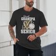 Proud Grandpa Of A 2026 Senior Baseball Graduation Leopard Unisex T-Shirt Proud Grandpa Of A 2026 Senior Baseball Graduation Leopard Unisex T-Shirt