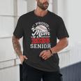 Proud Mom Of A 2026 Senior Baseball Graduation 2026 Unisex T-Shirt Proud Mom Of A 2026 Senior Baseball Graduation 2026 Unisex T-Shirt