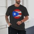 Puerto Rico Baseball Flag Boricua Beisbol Fan Gear Unisex T-Shirt