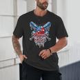 Respect The Drip Baseball American Flag Ice Cream Drip Youth Unisex T-Shirt Respect The Drip Baseball American Flag Ice Cream Drip Youth Unisex T-Shirt