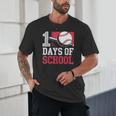 Retro 100 Days Of School Baseball Teacher Student 100 Days Unisex T-Shirt Retro 100 Days Of School Baseball Teacher Student 100 Days Unisex T-Shirt