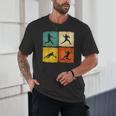 Retro Style Baseball Lover Playing Men Women Kids Baseball Unisex T-Shirt