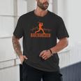 San Francisco Lovers Skyline Retro Baseball Heartbeat Men Unisex T-Shirt