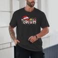Santa Bruh Baseball Christmas Xmas Meme Pajamas Family Unisex T-Shirt