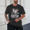 Senior Sister Class Of 2026 Baseball Graduation Heart Unisex T-Shirt Senior Sister Class Of 2026 Baseball Graduation Heart Unisex T-Shirt