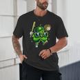 Shamrock Lucky Clover Baseball Patricks Day Family Matching Unisex T-Shirt Shamrock Lucky Clover Baseball Patricks Day Family Matching Unisex T-Shirt