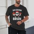 Six Seven Bruh Valentines Baseball Kids 67 Valentine Boys Unisex T-Shirt Six Seven Bruh Valentines Baseball Kids 67 Valentine Boys Unisex T-Shirt