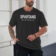 Spartans Baseball Inspired Unisex T-Shirt Spartans Baseball Inspired Unisex T-Shirt