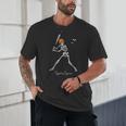 Spooky Season Skeleton Baseball Player Halloween Batter Unisex T-Shirt Spooky Season Skeleton Baseball Player Halloween Batter Unisex T-Shirt