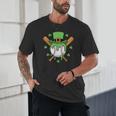St Patricks Day Baseball Drip Ice Cream Baseball Home Plate Unisex T-Shirt St Patricks Day Baseball Drip Ice Cream Baseball Home Plate Unisex T-Shirt