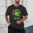 St Patricks Day Baseball Leprechaun Rainbow Green Baseball Unisex T-Shirt St Patricks Day Baseball Leprechaun Rainbow Green Baseball Unisex T-Shirt
