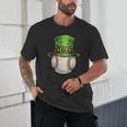 St Patricks Day Baseball Player Leprechaun Hat Men Boys Kids Unisex T-Shirt St Patricks Day Baseball Player Leprechaun Hat Men Boys Kids Unisex T-Shirt