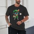 St Patricks Day Leprechaun Baseball Saint Paddys Boys Men Unisex T-Shirt