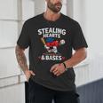 Stealing Hearts & Bases Valentine’s Day Baseball Love Unisex T-Shirt Stealing Hearts & Bases Valentine’s Day Baseball Love Unisex T-Shirt