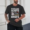 Stealing Hearts Like I Steal Bases Baseball Valentines Unisex T-Shirt Stealing Hearts Like I Steal Bases Baseball Valentines Unisex T-Shirt