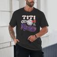 Titi Rookie Of Year 1st Birthday Baseball Theme Matching Unisex T-Shirt