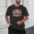 Never Underestimate An Old Man Who Plays Baseball Unisex T-Shirt