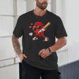 Valentine Baseball Heart Sports Love Valentines Day Boys Unisex T-Shirt