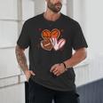 Valentines Baseball Basketball Football Heart Boy Men Unisex T-Shirt Valentines Baseball Basketball Football Heart Boy Men Unisex T-Shirt