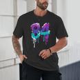 Vintage Baseball 84 Number Unisex T-Shirt Vintage Baseball 84 Number Unisex T-Shirt