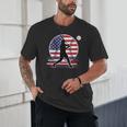 Women's Batter Patriotic American Flag Baseball Silks Unisex T-Shirt Women's Batter Patriotic American Flag Baseball Silks Unisex T-Shirt