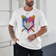 Baseball Boys Ice Cream Drip Baseball Unisex T-Shirt Baseball Boys Ice Cream Drip Baseball Unisex T-Shirt