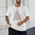 Baseball Christmas Tree Light Xmas Tees Boys Kids Men Unisex T-Shirt