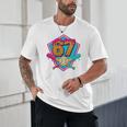 Baseball Drip Jersey Number 67 For Players & 67th Birthday Premium Tri-Blend Unisex T-Shirt Baseball Drip Jersey Number 67 For Players & 67th Birthday Premium Tri-Blend Unisex T-Shirt