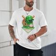Baseball Life Style Ice Cream Drip Green Premium Tri-Blend Unisex T-Shirt Baseball Life Style Ice Cream Drip Green Premium Tri-Blend Unisex T-Shirt
