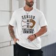 Baseball Senior Mom 2026 The Final Inning Unisex T-Shirt