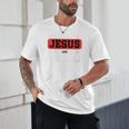 This Boy Runs On Jesus And Baseball Christian Baseball Unisex T-Shirt